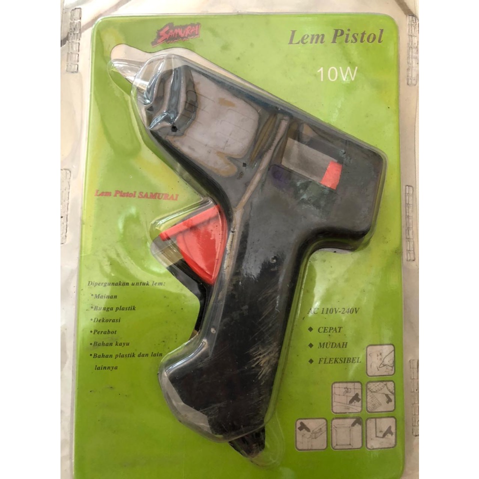

Glue Gun / Lem Tembak 10W - 10 Watt Free Refill 2 pcs