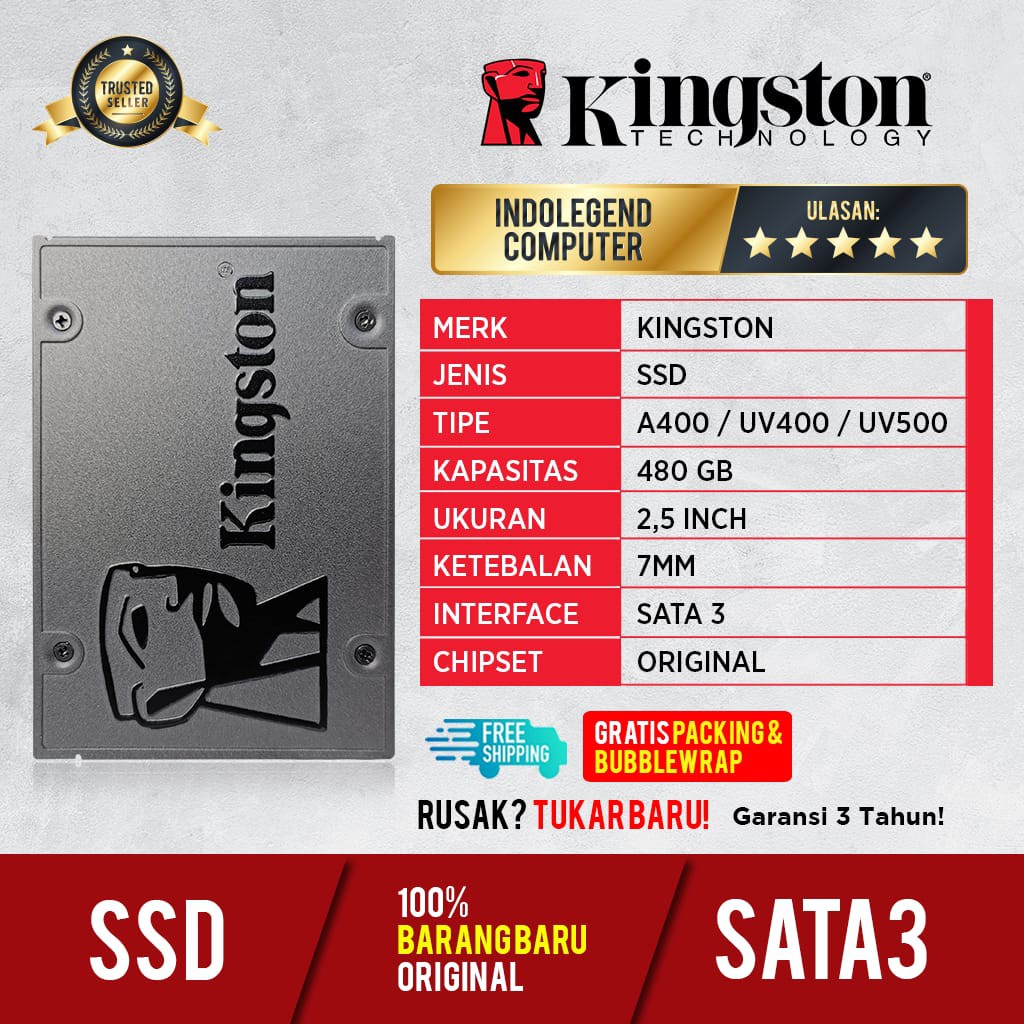 KINGSTON SSD 480GB A400