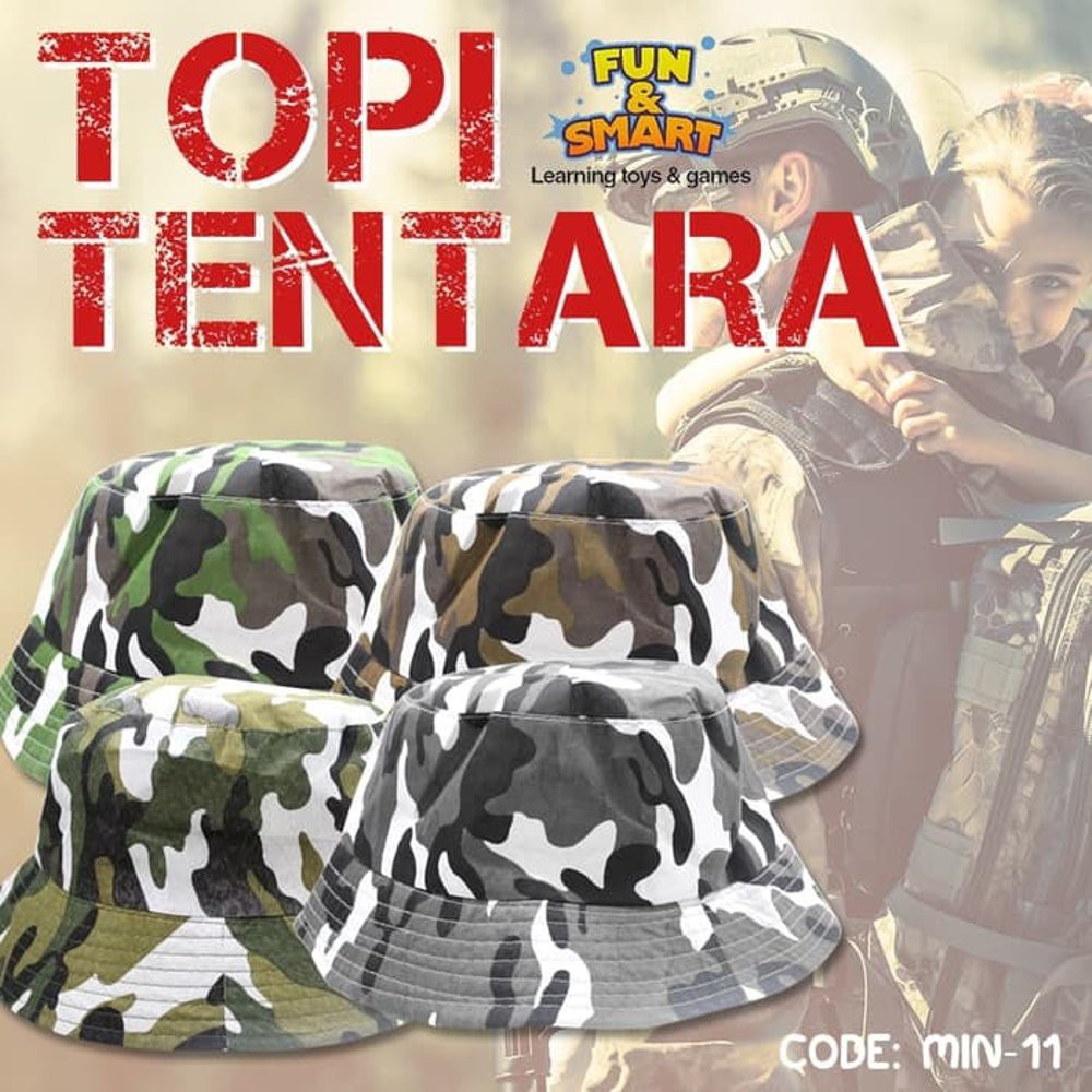 Topi Tentara Army Hat Fashion Pria