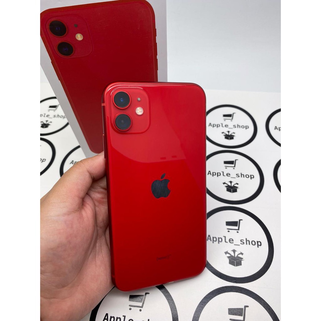 iphone 11 128gb red Lcd Original Mulus Original Bukan Refurbish / Rekondisi