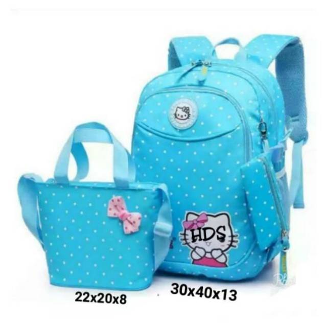 Fashion backpack kanvas 2in1 hellokitty