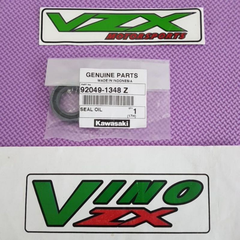 Karet Seal Oil Sil Tromol As Roda Depan Kanan Ninja RR 150 KRR SS R Ori Kawasaki