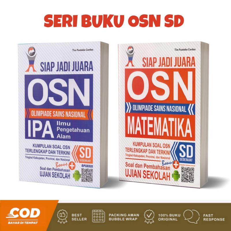

BUKU OSN SD | Siap Jadi Juara OSN Matematika, IPA SD