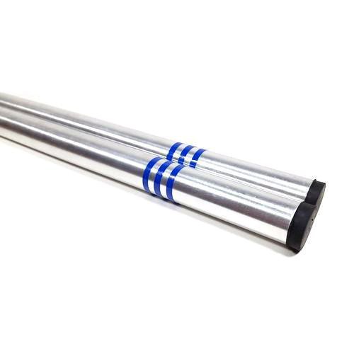 Nunchaku Freestyle Alumunium Basic Strip Biru dan Hitam