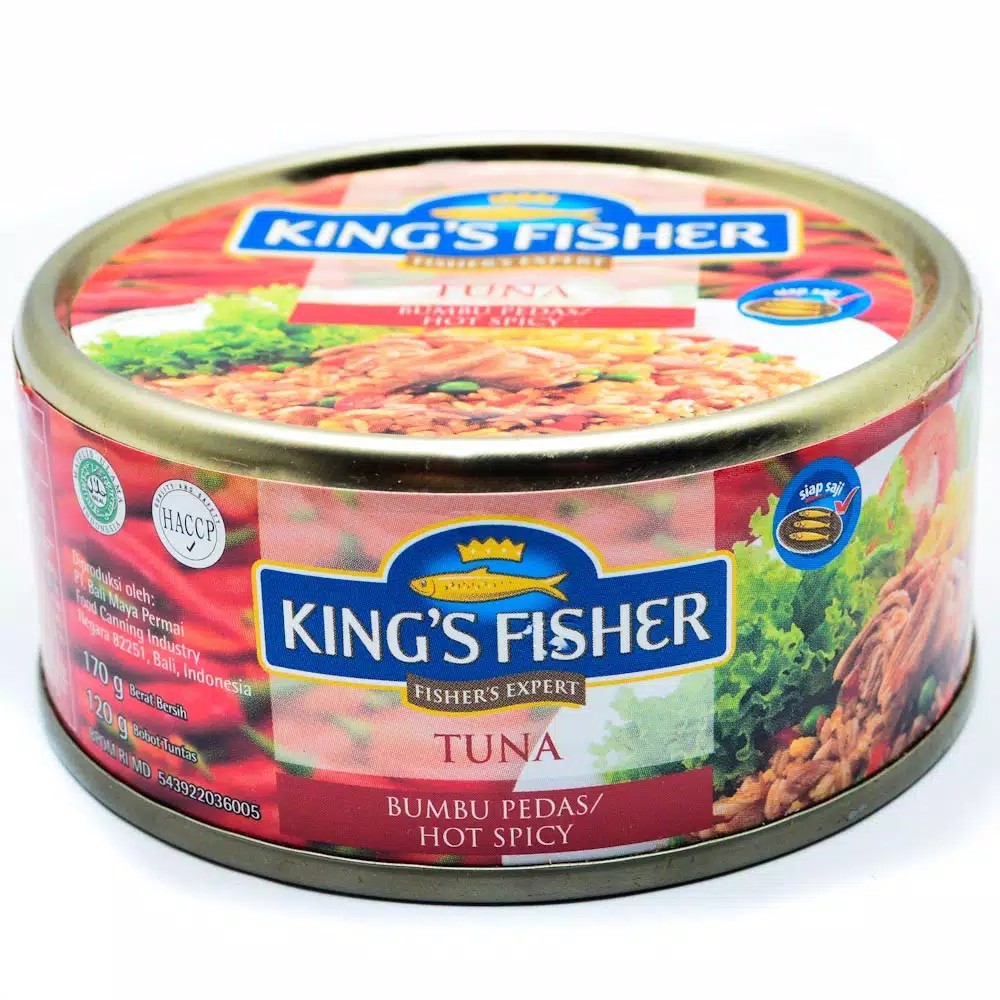 

King's Fisher Tuna Bumbu Pedas / Hot Spicy 170 gr