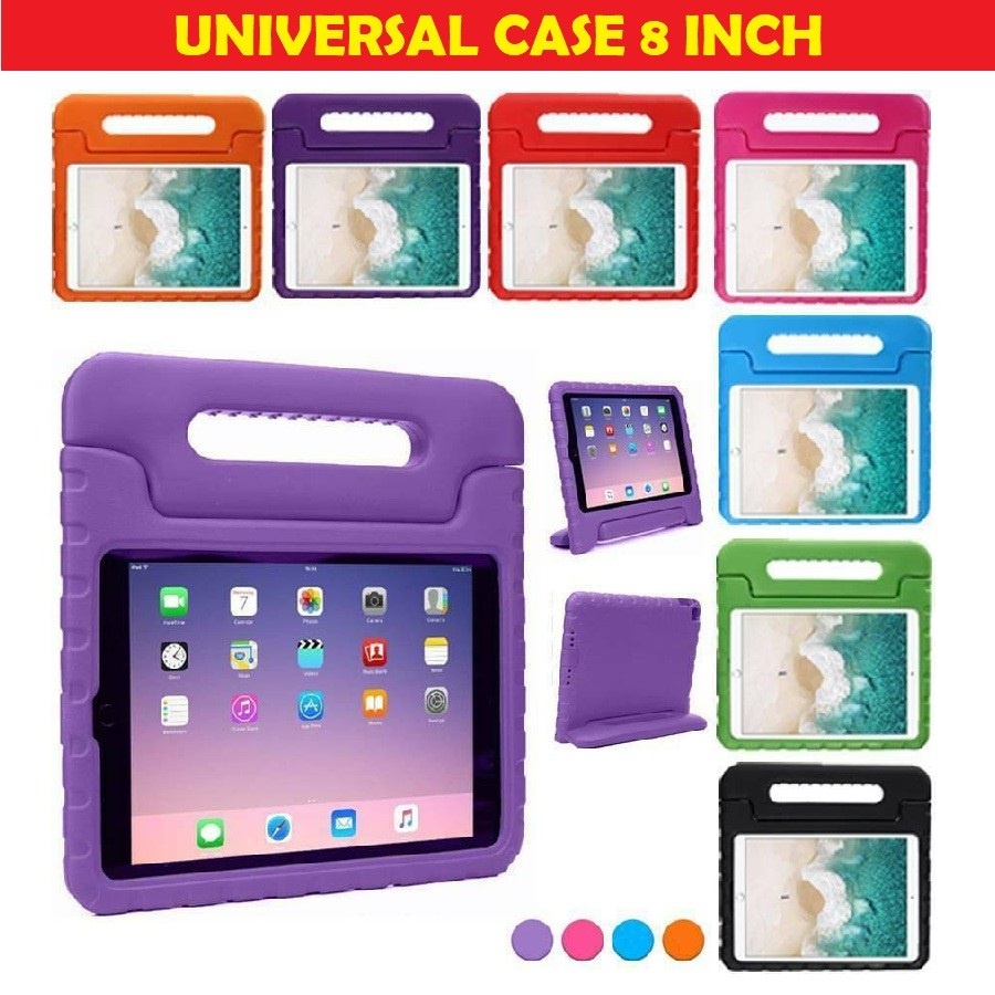 Olike EduTab E1 8 CASE ANAK SILIKON CASING JINJING USE UNIVERSAL COVER