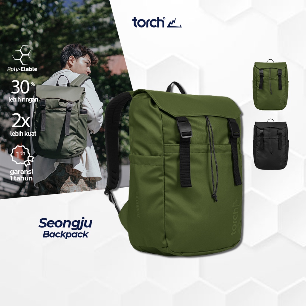 TORCH Depok Backpack / Tas Ransel / Back pack - Seongju 19L