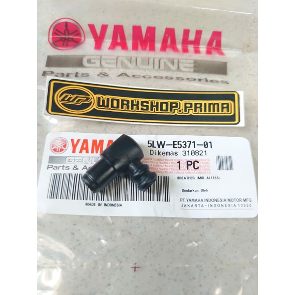 Pipe Breather Pipa L Selang Hawa Atas Nouvo Nuvo Nepel Bawah Cvt Mio Lama Sporty Smile Soul Fino Mio