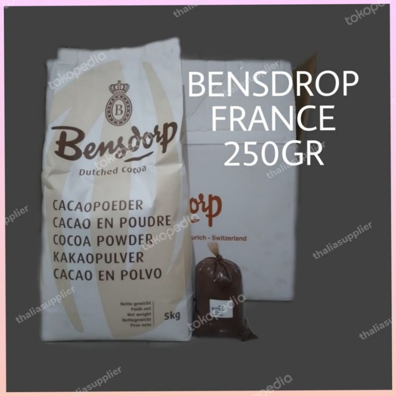 

BENSDORP COCOQ POWDER FRANCE KEMASAN ECER 250GR