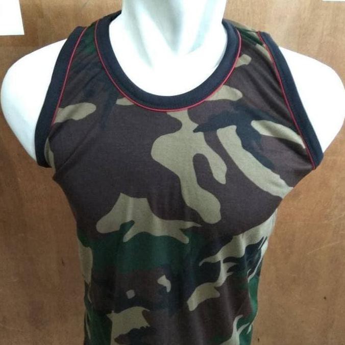 Singlet|Singlet Loreng Nato|Singlet Loreng Nato Polos|Singlet polos