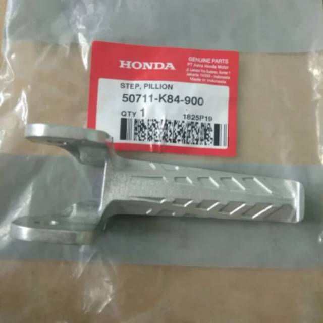 STEP FOOTSTEP PIJAKAN KAKI CRF 150L BELAKANG ORIGINAL