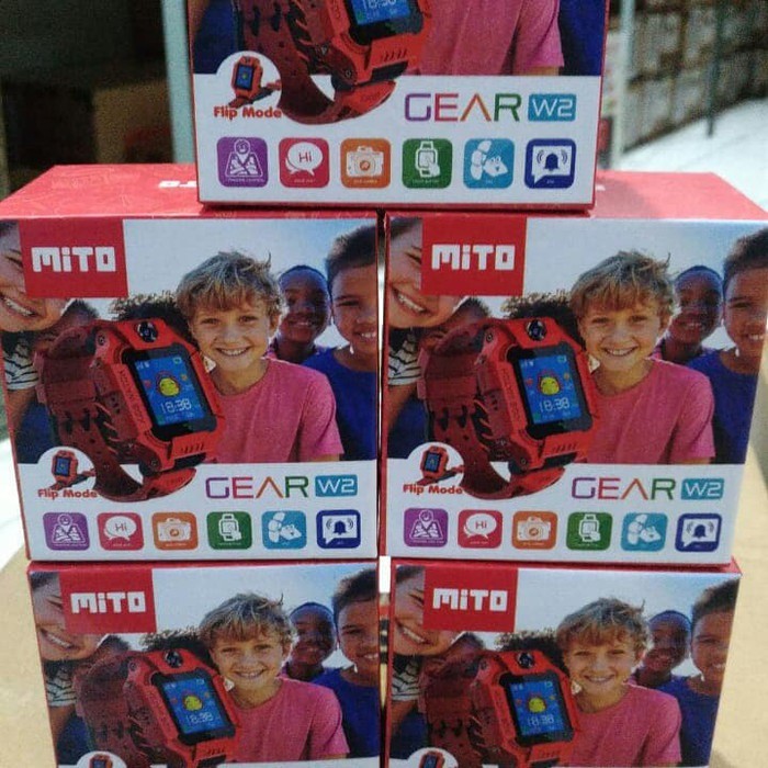 MITO GEAR W2 - Baru - Garansi Resmi - Hitam - Merah