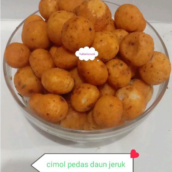 

cimol pedas daun jeruk 250gr