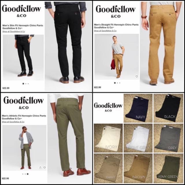 goodfellow & co chinos