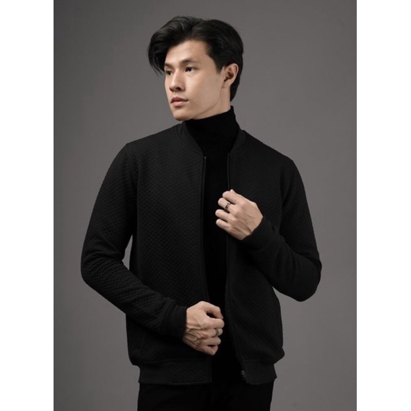 COMFY JACKET BLACK BY MALE ID SECOND
