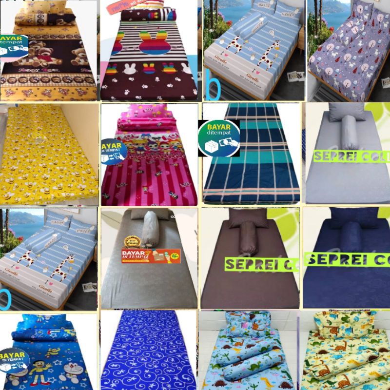 SARUNGKASUR SPREI RESLETING SAJA ( SIZE  90,120.140,160,180 *200*30 )