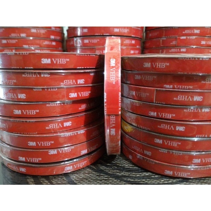 

Hemat Double Tape Foam 3M Vhb 12 Mm / Double Tape Otomotif & Building Sale!!!