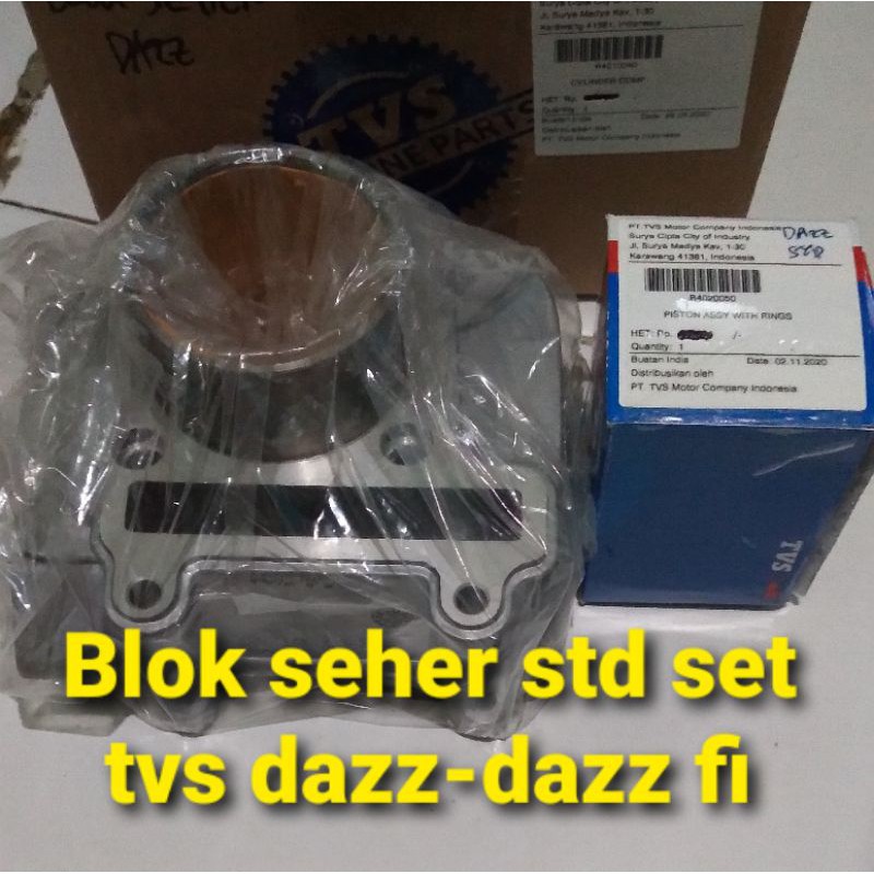 Block seher std set TVS DAZZ-DAZZ FI Original