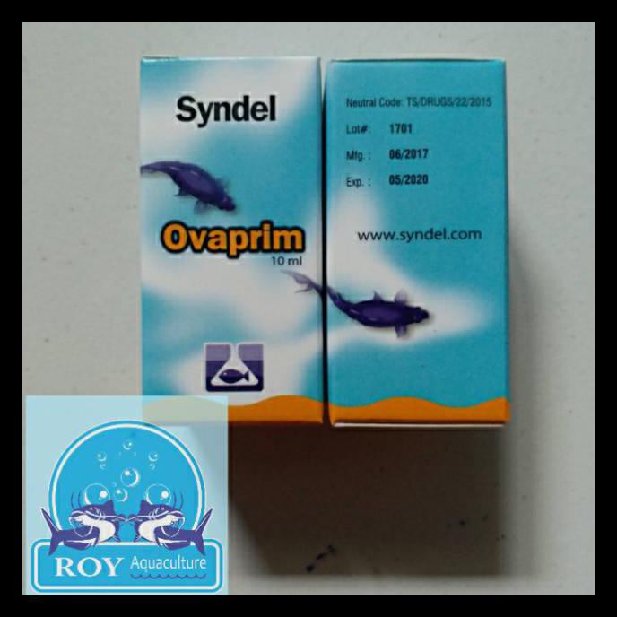 {BISA COD} Syndel Ovaprim Hormon Ikan 10 ml exp. 2021 GRATIS ONGKIR Kode 96