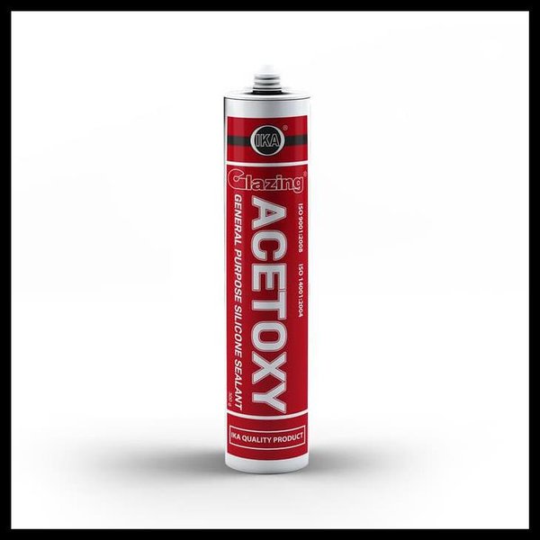 Glazing Acetoxy Sealant Kaca Silicone Tabung 300g GLAZING ACETOXY 300 gram