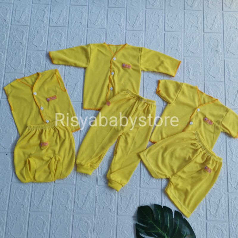 Baju bayi pilih warna / Paket hemat baju bayi baru lahir