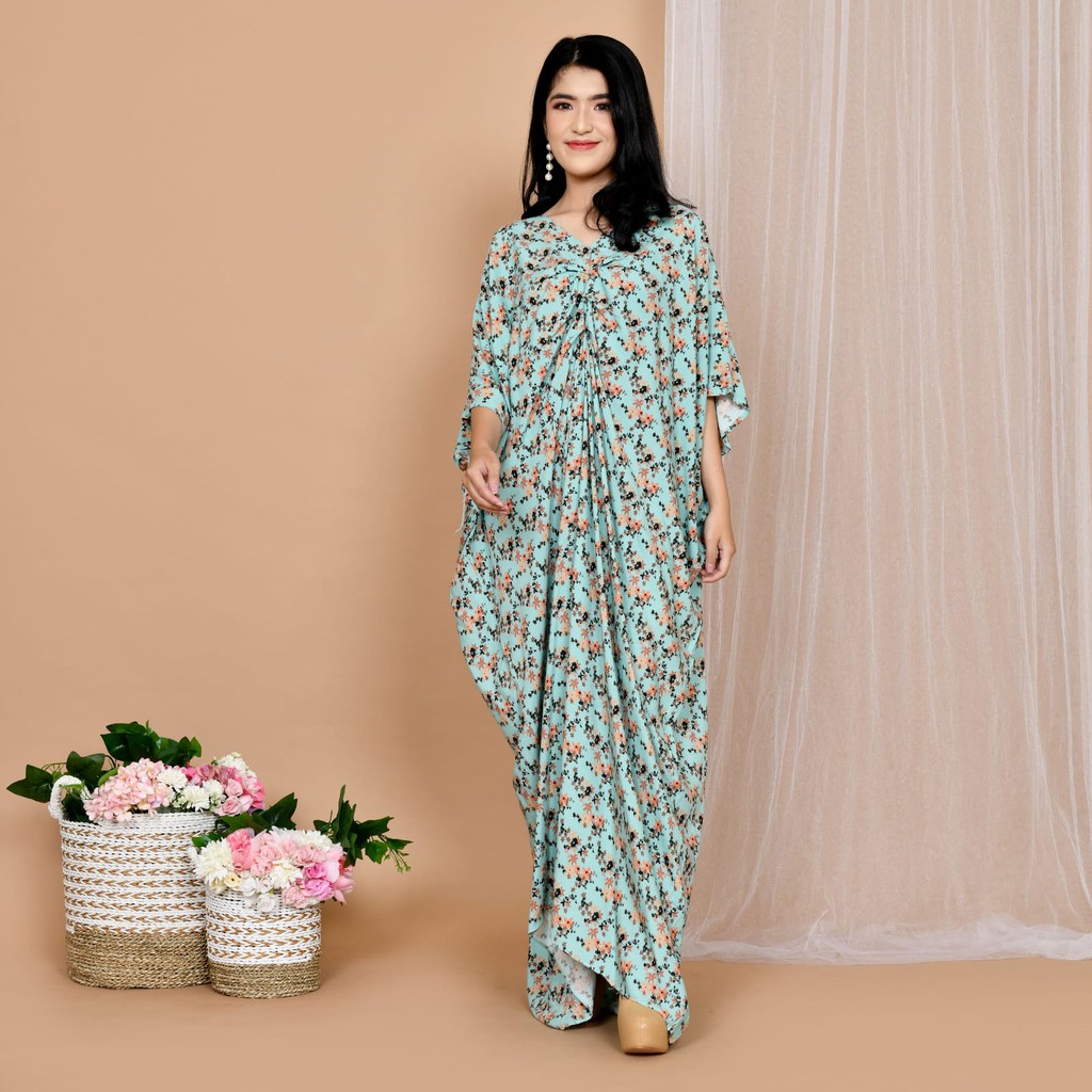 NEW ARIVVAL !! KAFTAN WANITA RAYON WARNA COKELAT SUSU JUMBO XXL FASHION KAFTAN TERBARU