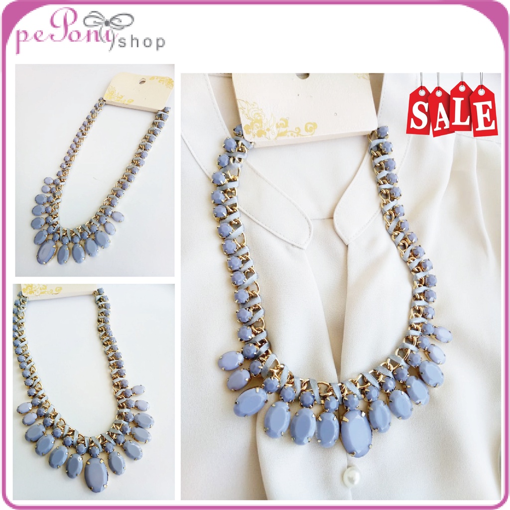 Kalung Aksesoris Wanita Rantai Fashion - Kalung rantai Pendek Standart - Aksesoris Fashion
