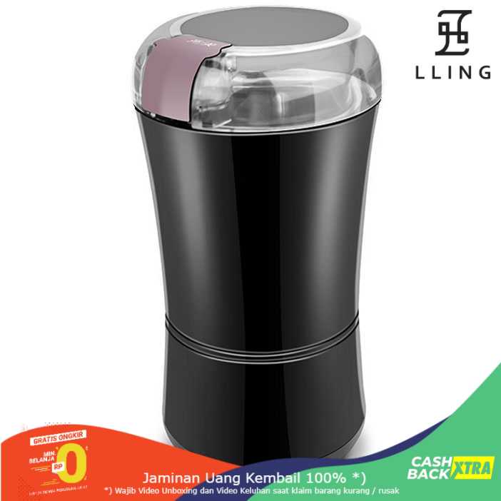 LLINGSTR LISM Penggiling Biji Kopi Elektrik Coffee Bean Grinder 400W - SJ711