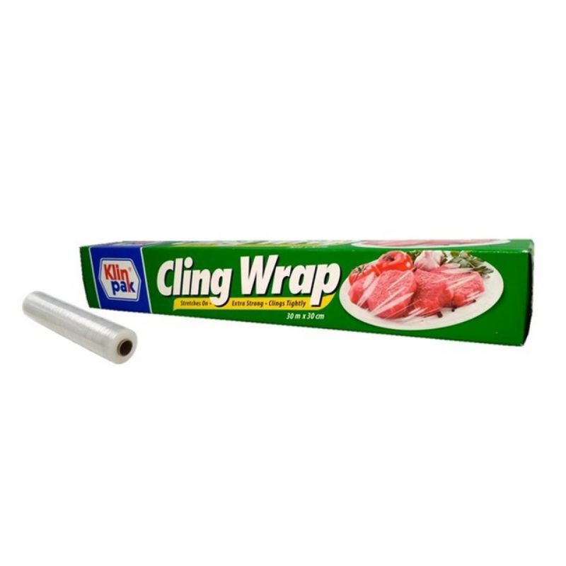 Jual Klinpak Cling Wrap Box Refill 30x30cm Jumbo 37x38cm Plastik