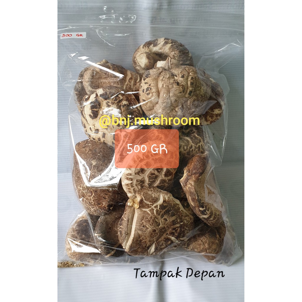 

Jual Jamur Shitake Kering 500gr, Jamur Import