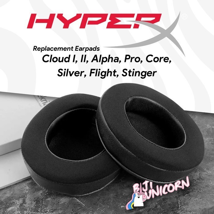 Earpad HyperX Cloud Alpha Pro Core Silver Flight Stinger Earcup Foam