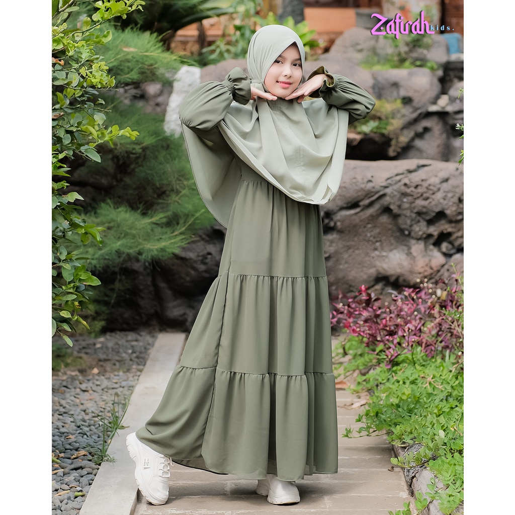 Gamis Anak Perempuan Terbaru Ori Zafirah Kids