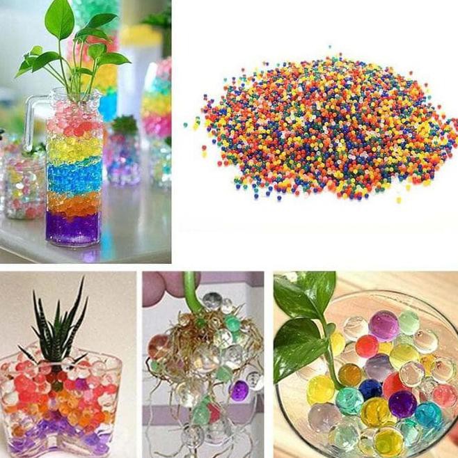 Terlaris ` Magic Balls Water Beads Hydrogel Magic Crystal Balls Media Tanam