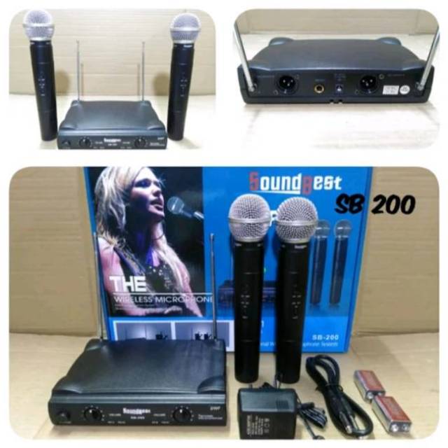 MIC WIRELESS SOUNDBEST SB-200