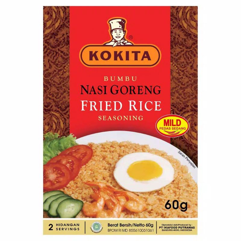 kokita bumbu nasi goreng 60 gram