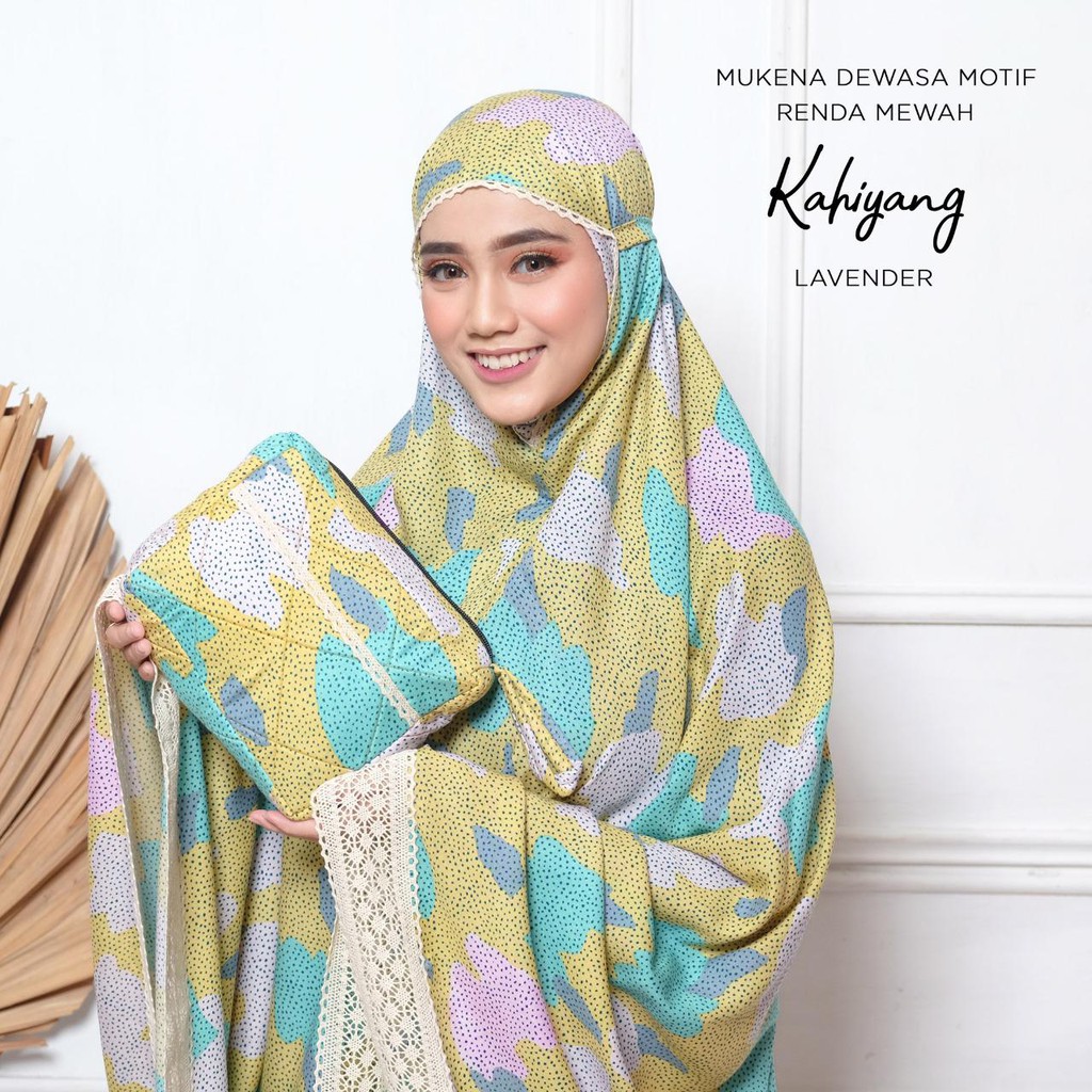 MUKENA BALI TASIK - MUKENA RENDA DEWASA MOTIF KAHIYANG