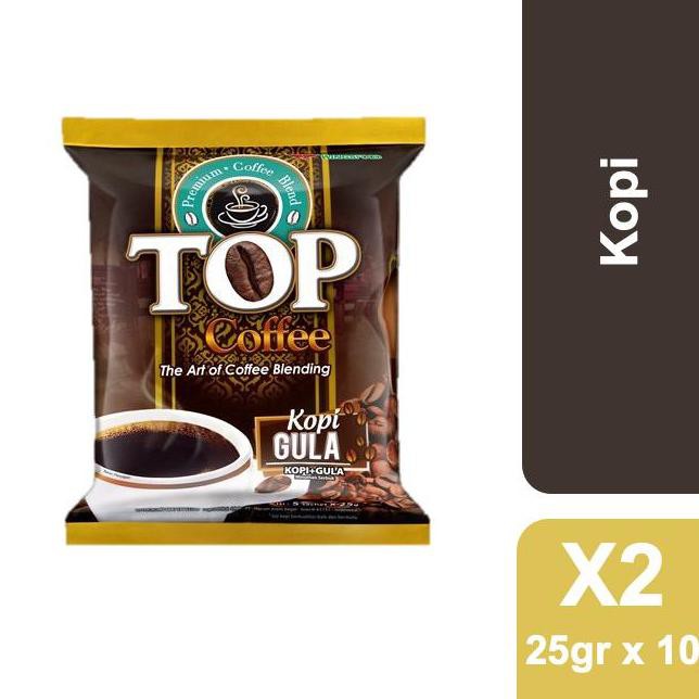 

Terkini ♤ Kopi Top Gula (2in1) 25gr x 10 x2,