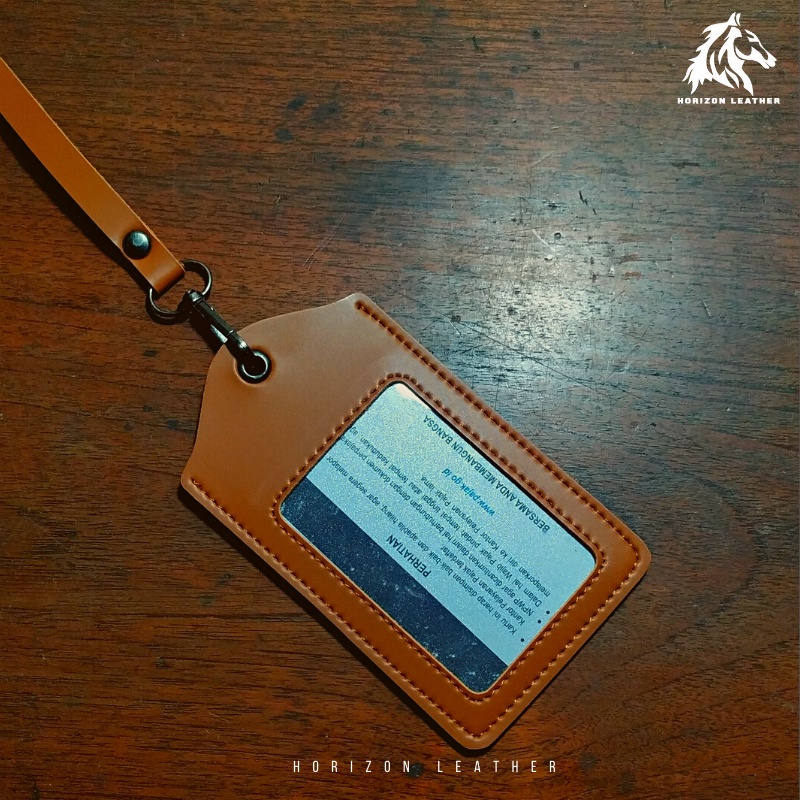 

Name Tag Id Card Kulit Satu Slot