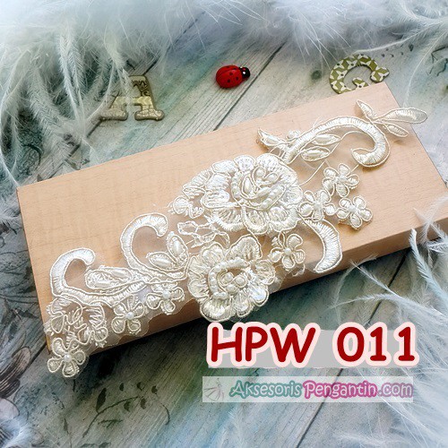 [PRODUK TERBATAS] HIASAN RAMBUT AKSESORIS SANGGUL HEADPIECE PENGANTIN HPW011