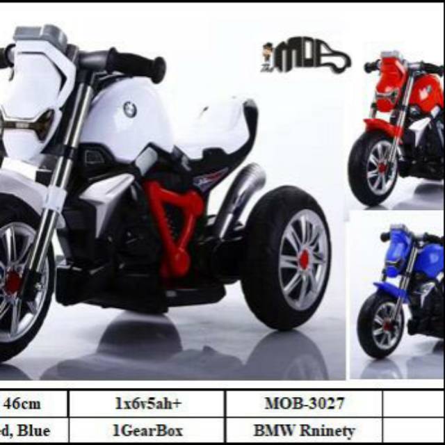 Motor aki anak BMW Rninety MOB 3027
