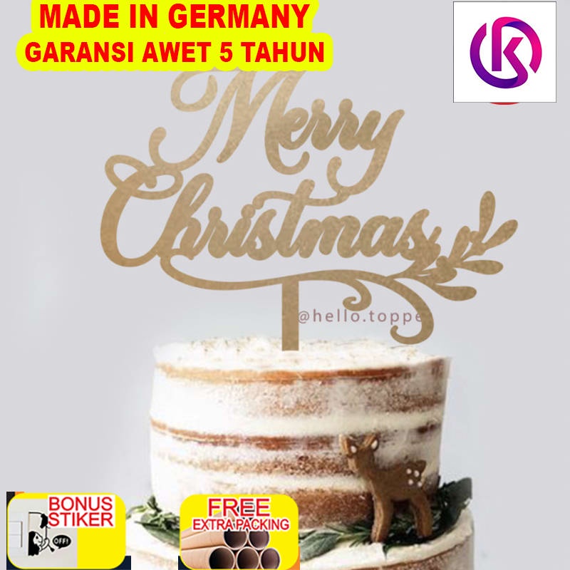 

Grosir Topper Natal Akrilik / Christmas Cake Topper / Hiasan Kue Natal