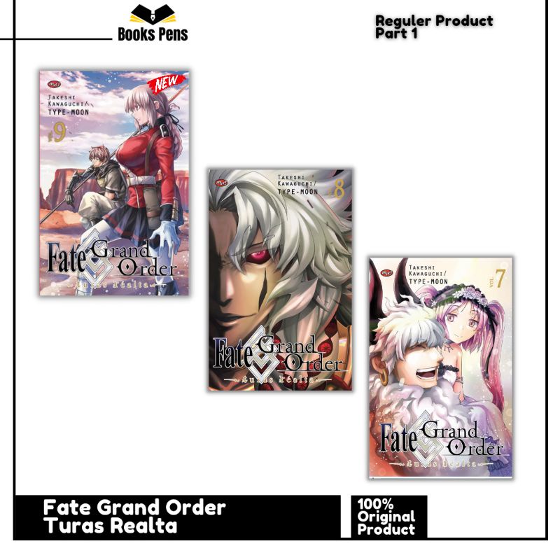 Jual Komik Fate Grand Order Turas Realta 1 9 Lengkap Shopee Indonesia