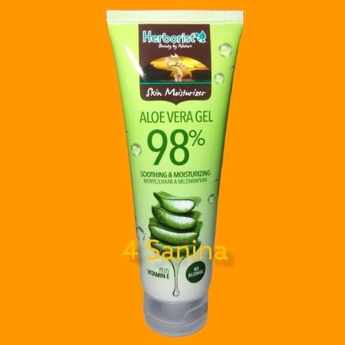 Herboris Gel 98% 100Gr aloe vera moisturizer/herborist