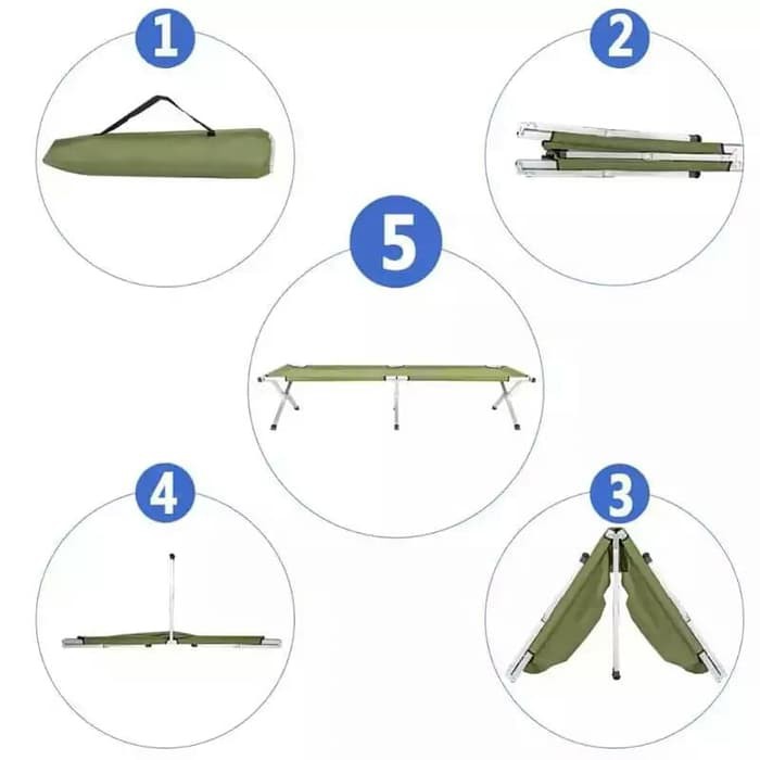 ArmourMilitary    velbed tempat tidur lipat