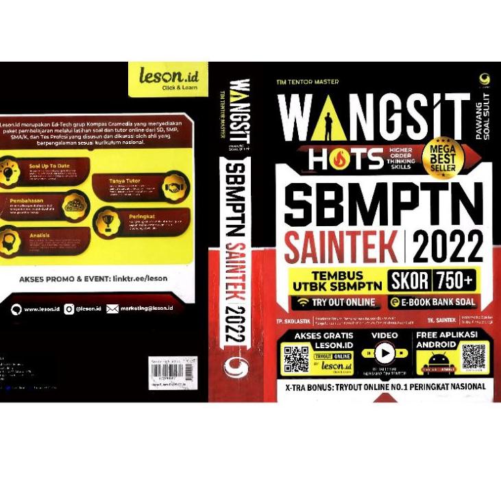 Terbagus.. WANGSIT HOTS SBMPTN SAINTEK 2023