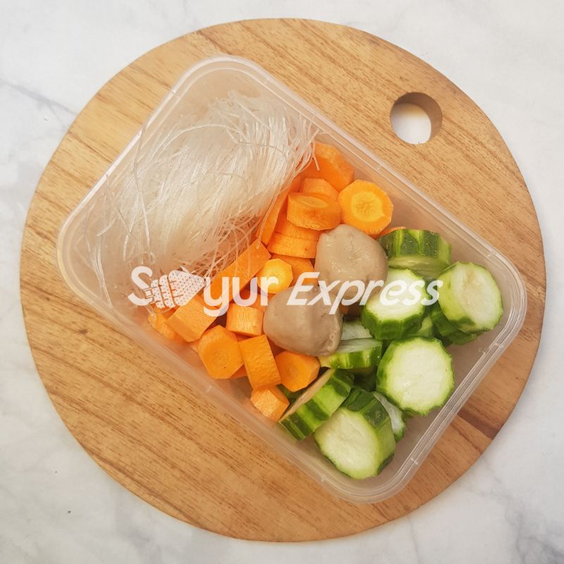 KIRIM INSTAN Paket Foodprep Sup Oyong Soun Bonus Racik Sop