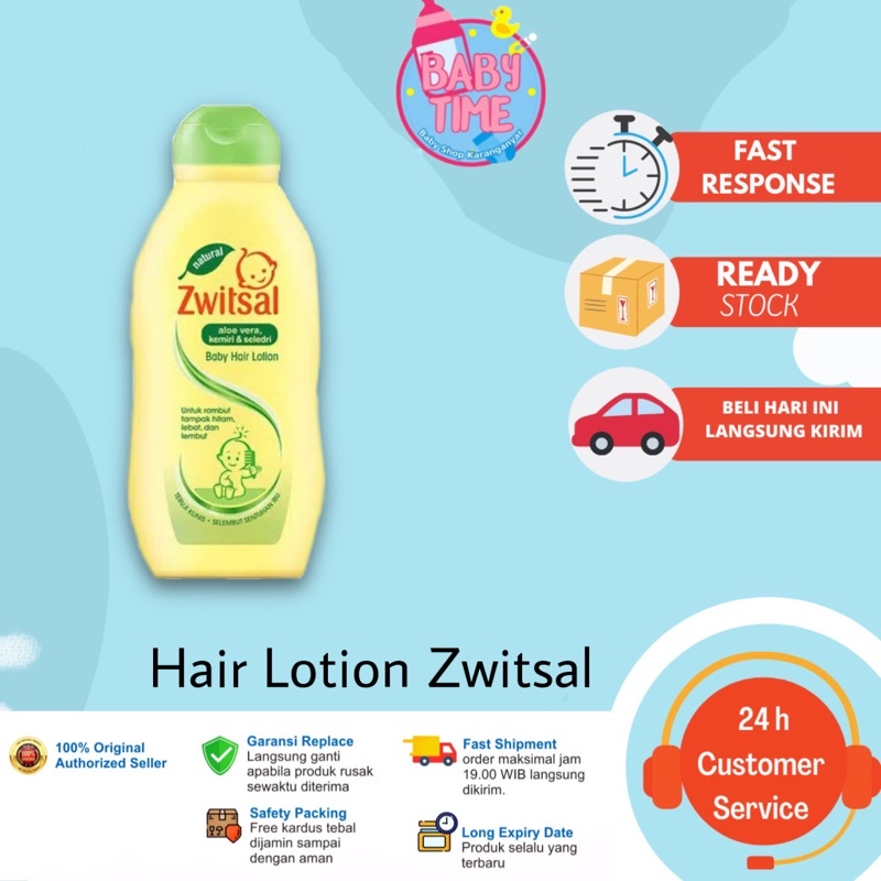 Zwitsal hair lotion 50ml dan 2x100ml dan 200x200ml buy 1 get 1