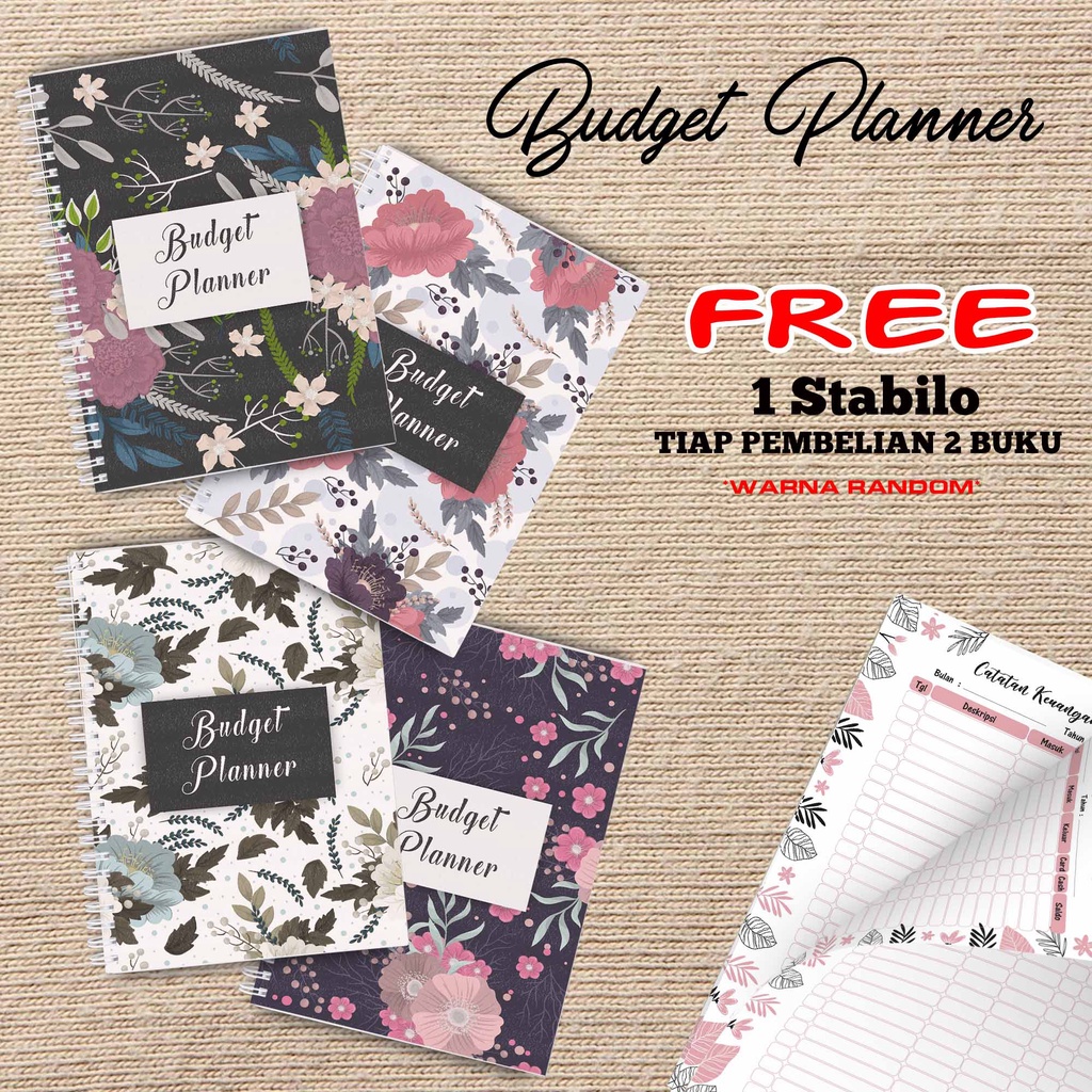 

Artomaringi Budget Planner / Financial Planner Beli 2 Buku Gratis Highlighter Kode BP01