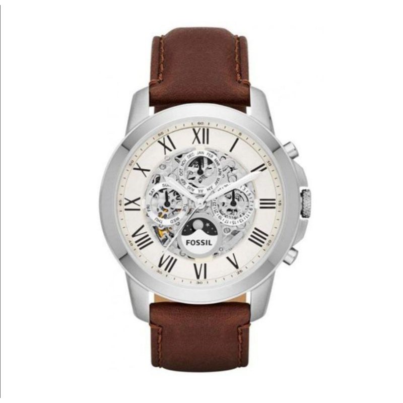 Jam Tangan Fossil ME3052 Pria Automatic Brown Original