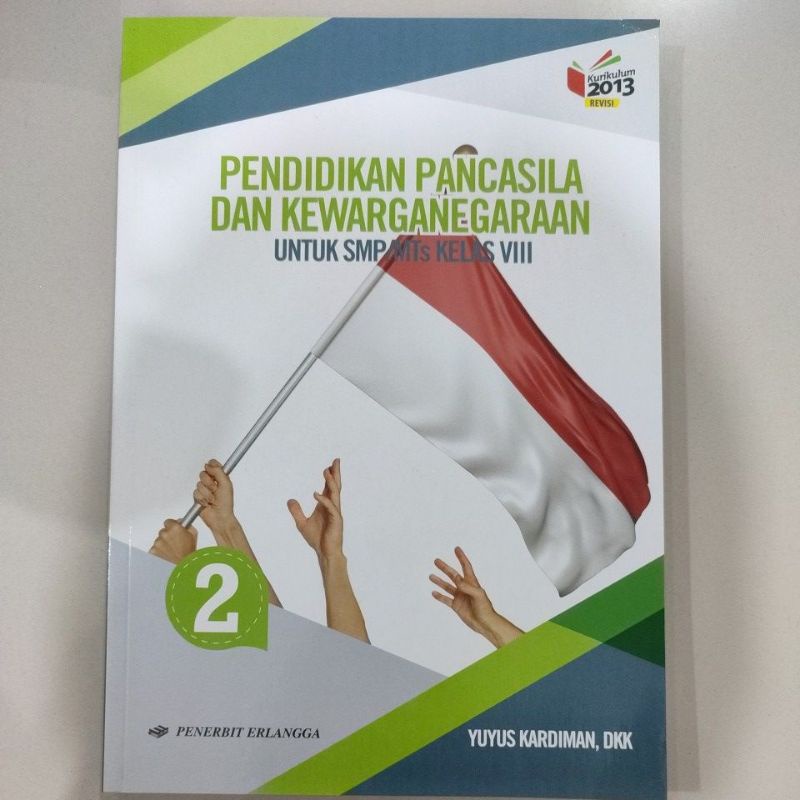 Buku PPKN Kelas 8 Erlangga Buku Baru